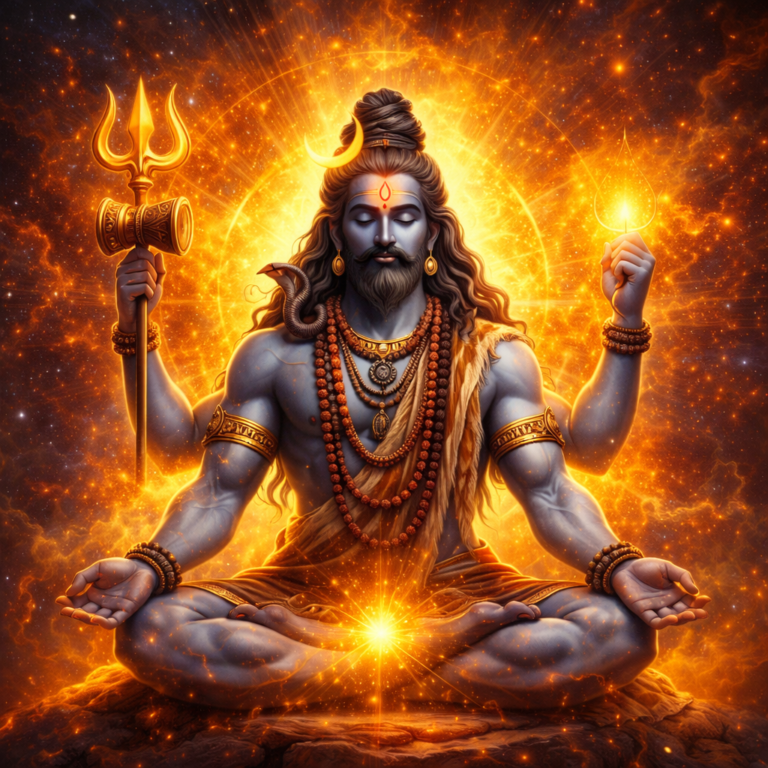 Lord Shiva healing — Shalvik Mantra Rahasya
